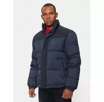 Пуховик Mustang Oakfield 1015607 синий Regular Fit S