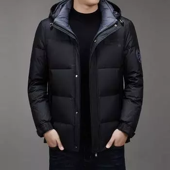 Пуховик мужской Bread Coat Зимний новый повседневный утолщенный теплый пуховик Мужская одежда M