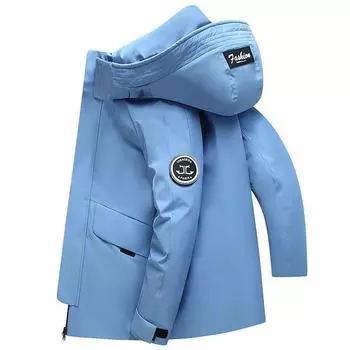 Пуховик мужской и женский средней длины, зимнее новое утолщенное пальто S