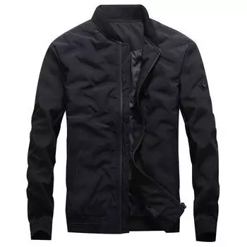 Пуховик мужской зимний теплый и модный бейсбольный топ зеленый универсальный красивый повседневный пиджак для мужчин S