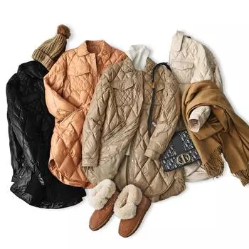 Пуховик на осень и зиму 2024 года, новые женские модели средней и длинной длины, ромб тонкий, свободный и легкий, воротник рубашки и куртка S