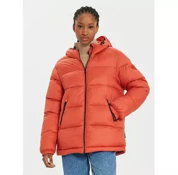 Пуховик Napapijri A-Box Logo NP0A4HZ2 красный Regular Fit S