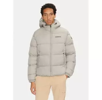 Пуховик Napapijri A-Suomi NP0A4GJE серый Regular Fit L