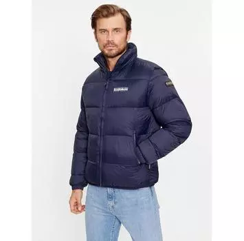 Пуховик Napapijri NP0A4GJF синий Regular Fit XL