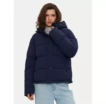 Пуховик ONLY Ann 15287909 синий Regular Fit XL