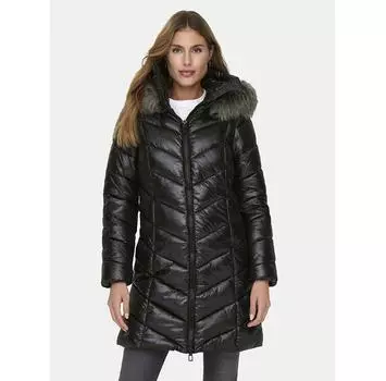 Пуховик ONLY Fever 15322004 черный Regular Fit M