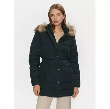 Пуховик ONLY New Luna 15304781 зеленый Regular Fit L