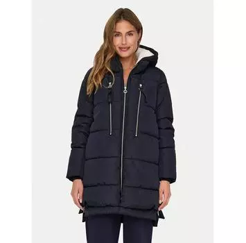 Пуховик ONLY New Nora 15304792 синий Regular Fit M