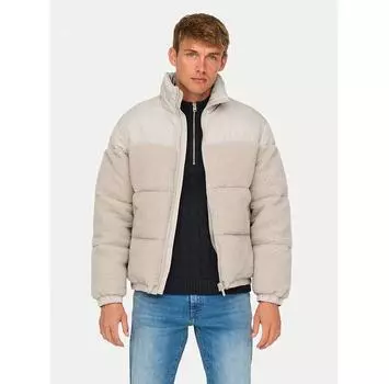 Пуховик Only & Sons 22030456 бежевый Regular Fit L