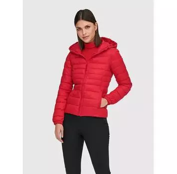 Пуховик ONLY Tahoe 15156569 красный Regular Fit XS