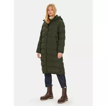 Пуховик Pepe Jeans Bibi PL402437 зеленый Loose Fit XS