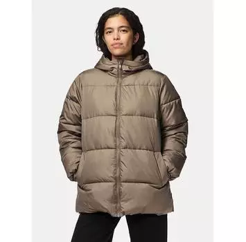 Пуховик Pieces Maddie 17150938 бежевый Relaxed Fit XS