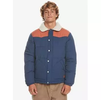 Пуховик Quiksilver The Puffer Jckt EQYJK03981 синий Regular Fit M