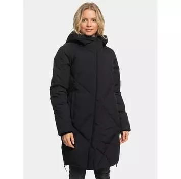 Пуховик Roxy Abbie Jk Otlr ERJJK03550 черный Regular Fit M
