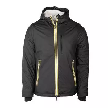 Пуховик с капюшоном и контрастной молнией из макрама Мужское PARAGOOSE XXXL красный