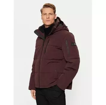 Пуховик s.Oliver 2150475 бордовый Regular Fit XL