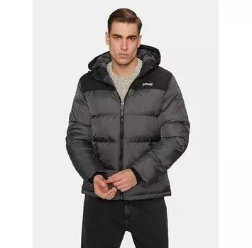 Пуховик SCHOTT N.Y.C. UTAH2 серый Regular Fit S