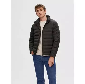 Пуховик Selected Homme 16089395 черный Regular Fit M