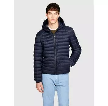 Пуховик Sisley 2BA2SN02H синий Slim Fit S