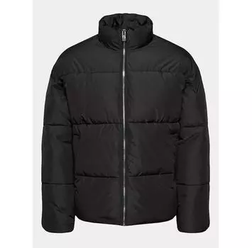 Пуховик Solid 21107823 черный Regular Fit M