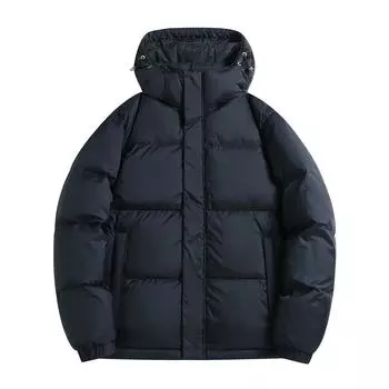 Пуховик Свободный и модный однотонный топ куртка XXXXXL