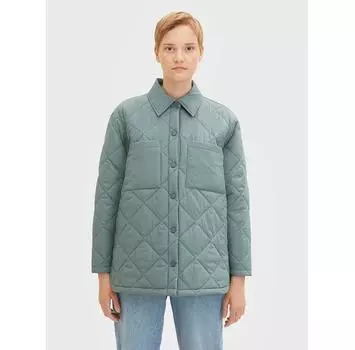 Пуховик Tom Tailor Denim 1031392 зеленый Relaxed Fit M
