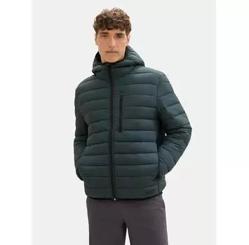 Пуховик Tom Tailor Denim 1041340 зеленый Regular Fit S