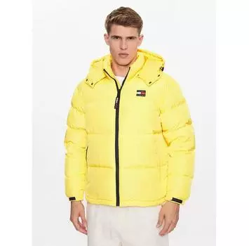 Пуховик Tommy Jeans Alaska DM0DM15445 желтый Regular Fit XXL