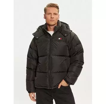 Пуховик Tommy Jeans Alaska DM0DM19537 черный Loose Fit L