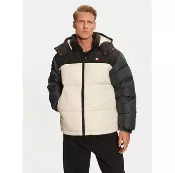 Пуховик Tommy Jeans Alaska DM0DM19639 бежевый Regular Fit S