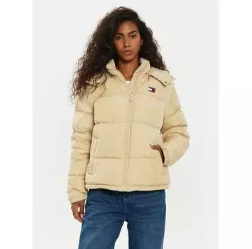 Пуховик Tommy Jeans Alaska DW0DW18610 бежевый Regular Fit L