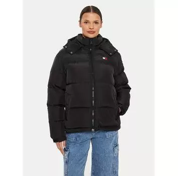 Пуховик Tommy Jeans Alaska DW0DW18610 черный Regular Fit XL