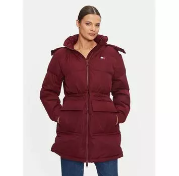 Пуховик Tommy Jeans Alaska DW0DW18821 фиолетовый Regular Fit S