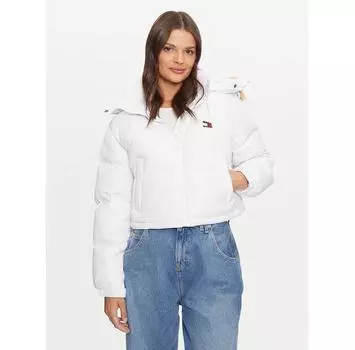 Пуховик Tommy Jeans Alaska DW0DW19687 белый Regular Fit L