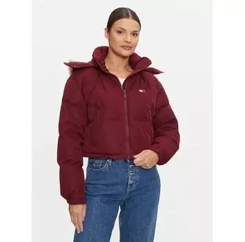 Пуховик Tommy Jeans Alaska DW0DW19687 фиолетовый Regular Fit XS