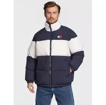 Пуховик Tommy Jeans Authentic Serif DM0DM14400 синий Regular Fit M