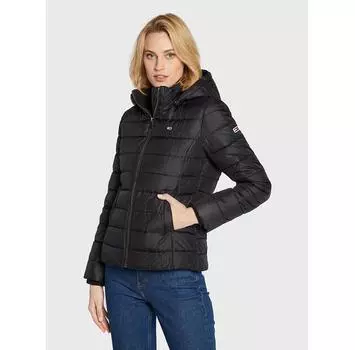 Пуховик Tommy Jeans Basic DW0DW13741 черный Regular Fit XS
