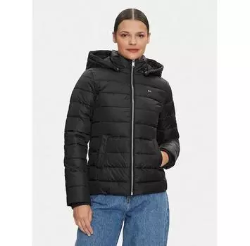 Пуховик Tommy Jeans Basic DW0DW18311 черный Slim Fit M