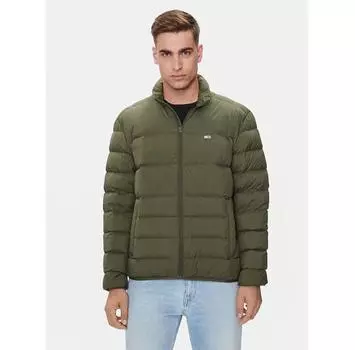 Пуховик Tommy Jeans DM0DM18909 зеленый Regular Fit S