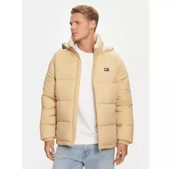 Пуховик Tommy Jeans DM0DM20003 бежевый Relaxed Fit XL