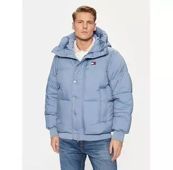 Пуховик Tommy Jeans DM0DM21145 синий Regular Fit L