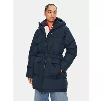 Пуховик Tommy Jeans DW0DW18842 синий Regular Fit M