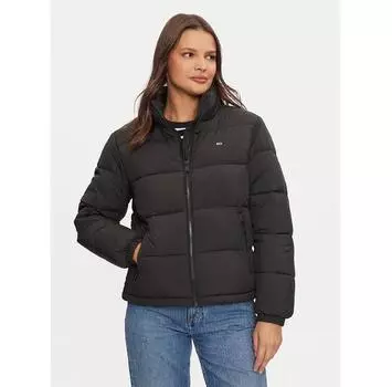 Пуховик Tommy Jeans Essential DW0DW18827 черный Regular Fit L