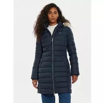 Пуховик Tommy Jeans Essential DW0DW18864 синий Slim Fit XS