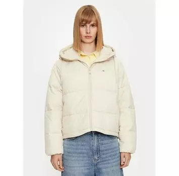 Пуховик Tommy Jeans Vail DW0DW18841 бежевый Regular Fit M