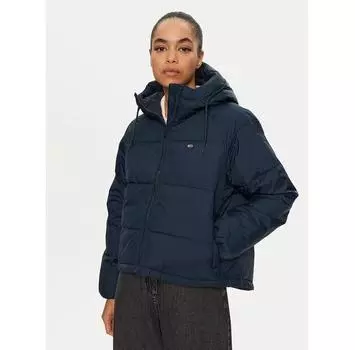 Пуховик Tommy Jeans Vail DW0DW18841 синий Regular Fit XS