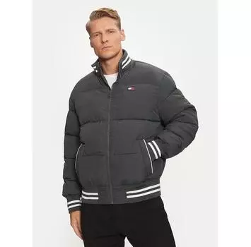 Пуховик Tommy Jeans Varsity DM0DM19640 серый Regular Fit S