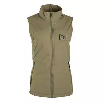 Пуховик тонкий [AK] Женский без рукавов BURTON XS хаки