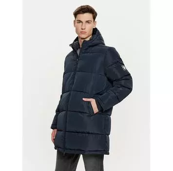 Пуховик U.S. Polo Assn. MUP3712 синий Regular Fit S