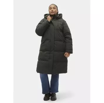 Пуховик Vero Moda Curve 10301538 зеленый Regular Fit EU 48